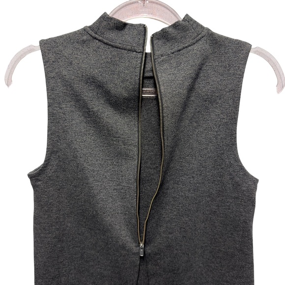 Banana Republic Ponte Knit Structured Oversized Blouse Minimalist Neutral NWOT - Picture 5 of 7